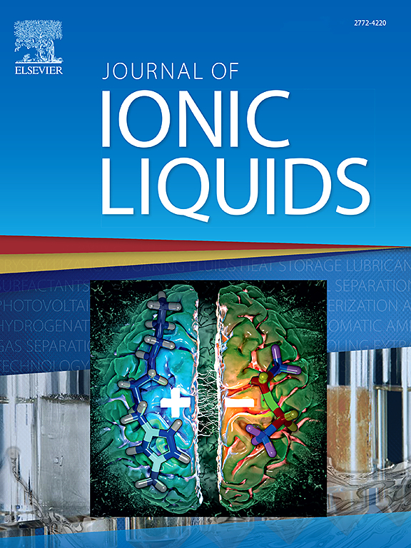 Go to journal home page - Journal of Ionic Liquids